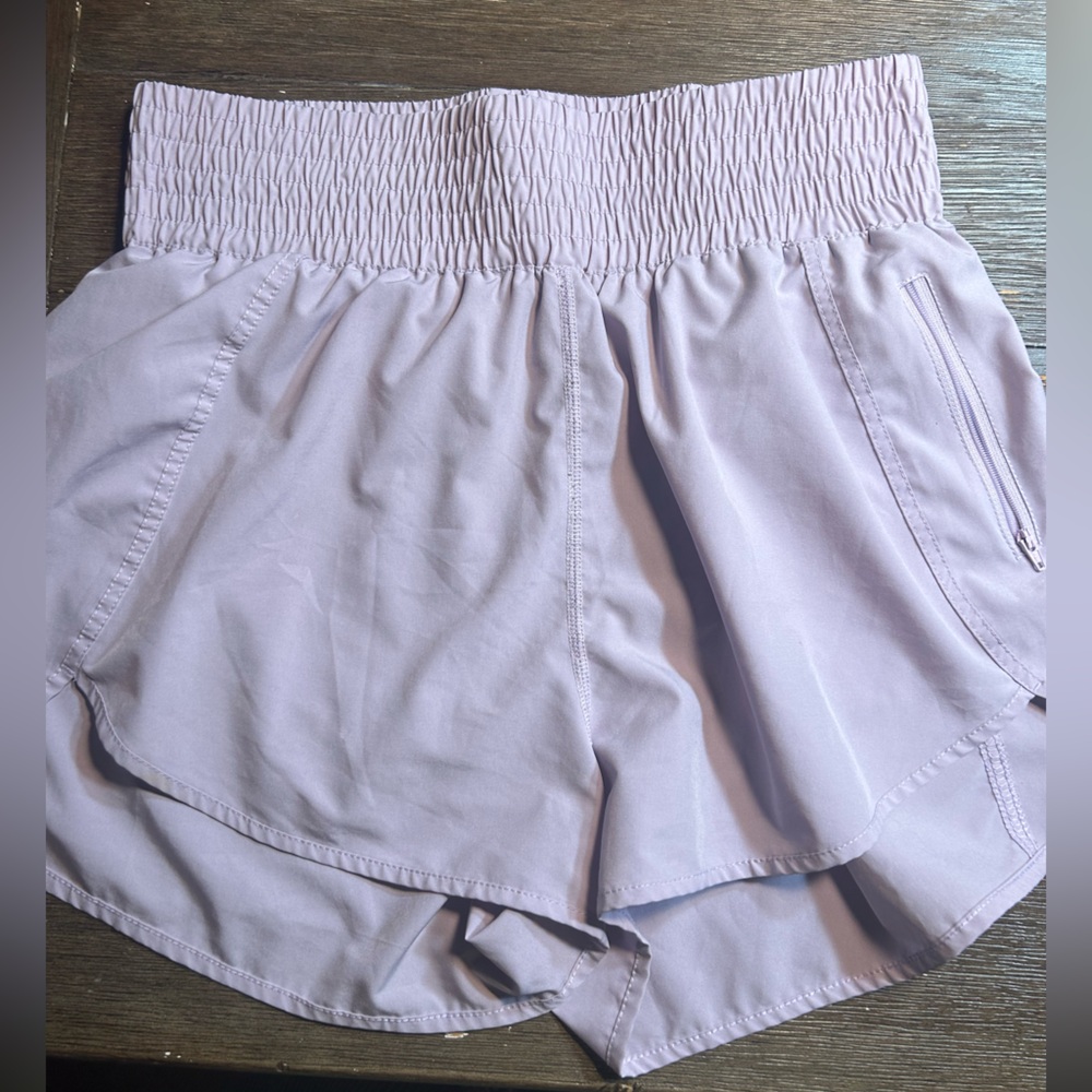 Athletic shorts with built in Brief size large